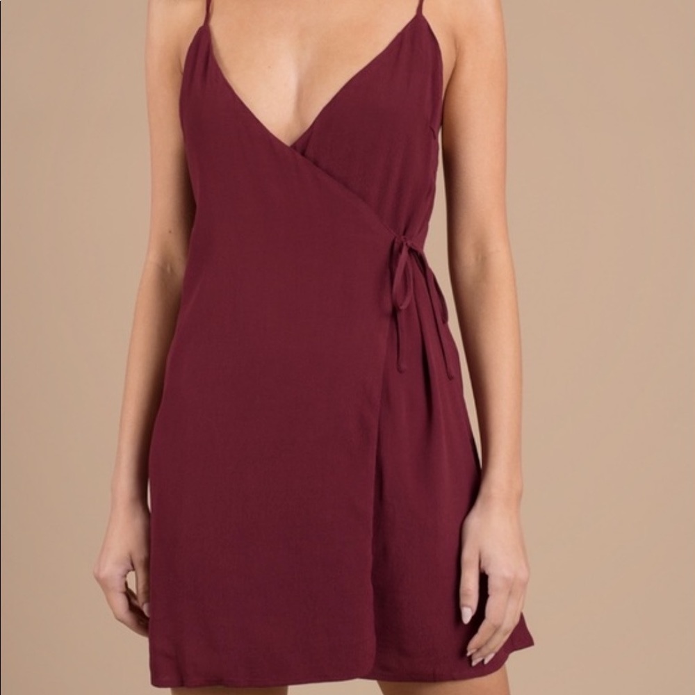 NWT Tobi Maroon Dress